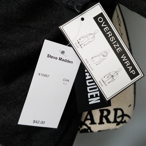 STEVE MADDEN  OVERSIZE WRAP - Picture 6 of 6